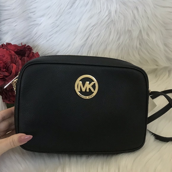 NWT MICHAEL KORS LEATHER FULTON CROSSBODY BAG - Picture 16 of 16